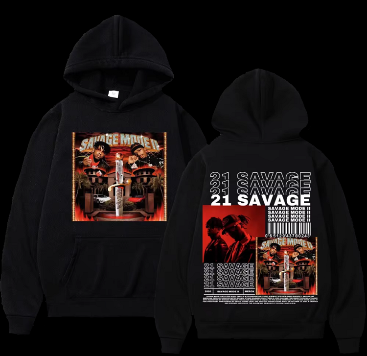 21 Savage Album hoodie